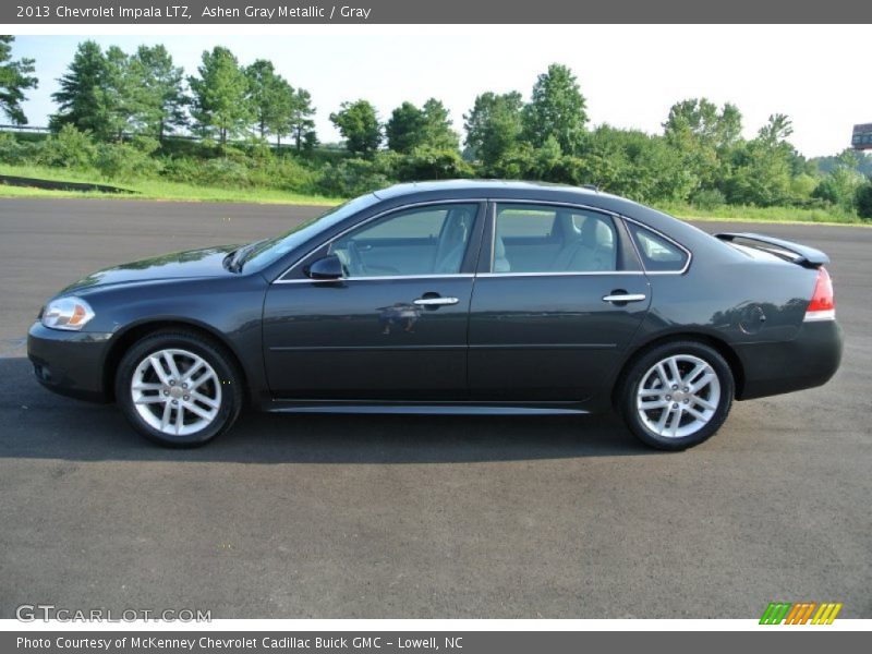 Ashen Gray Metallic / Gray 2013 Chevrolet Impala LTZ