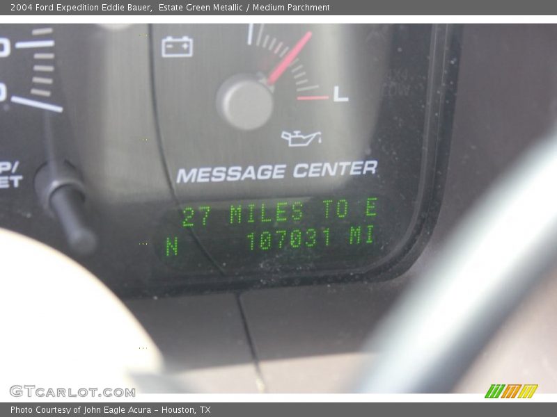 Estate Green Metallic / Medium Parchment 2004 Ford Expedition Eddie Bauer