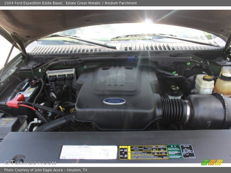 Estate Green Metallic / Medium Parchment 2004 Ford Expedition Eddie Bauer