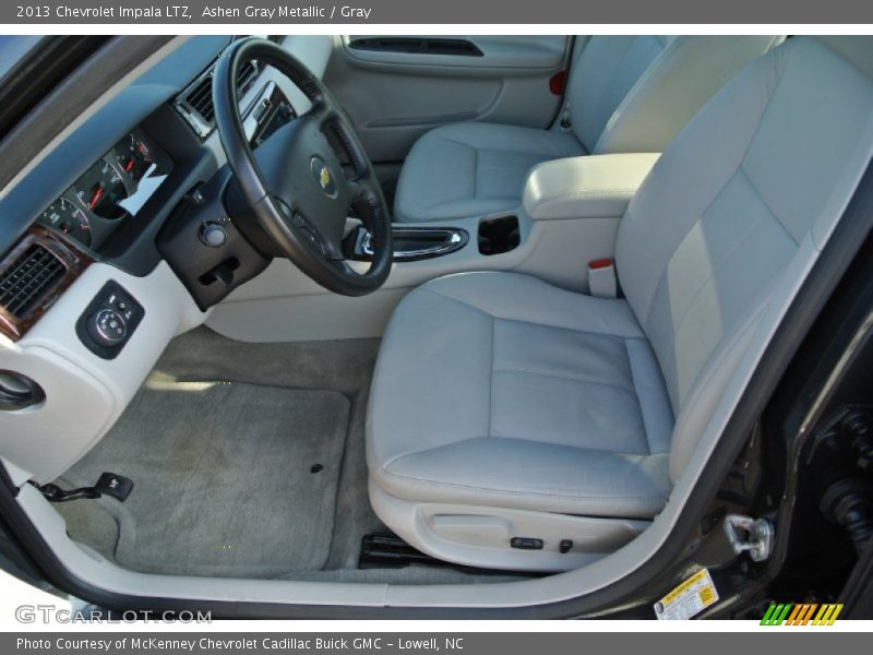 Ashen Gray Metallic / Gray 2013 Chevrolet Impala LTZ
