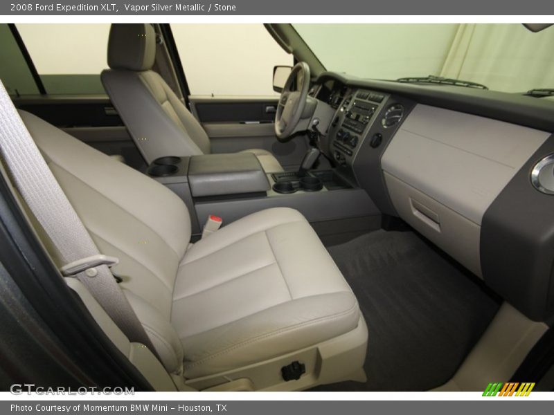 Vapor Silver Metallic / Stone 2008 Ford Expedition XLT
