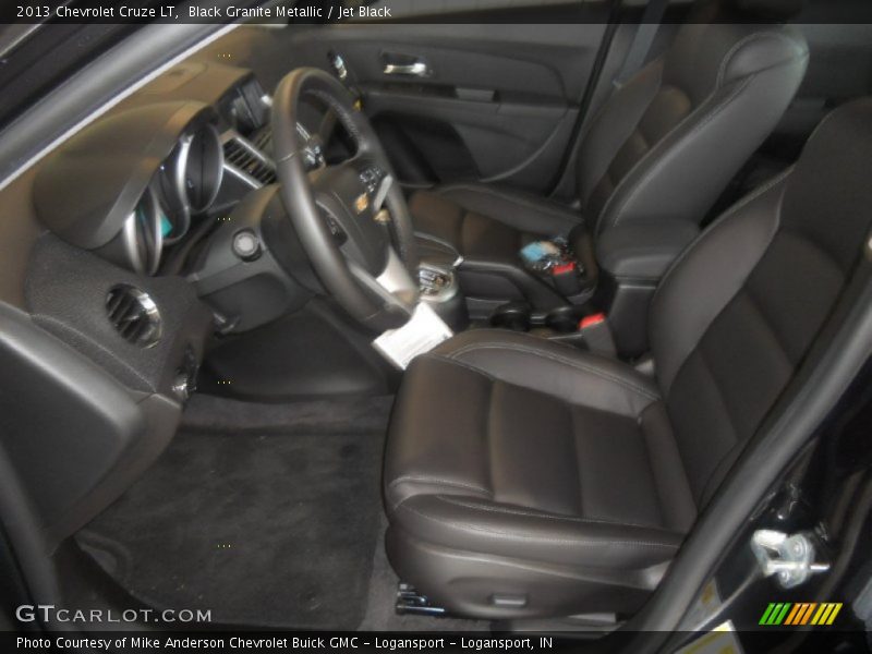 Black Granite Metallic / Jet Black 2013 Chevrolet Cruze LT