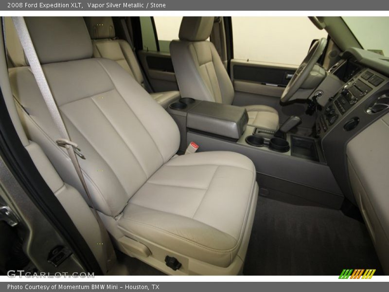 Vapor Silver Metallic / Stone 2008 Ford Expedition XLT
