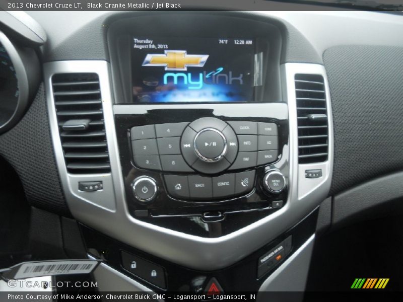 Black Granite Metallic / Jet Black 2013 Chevrolet Cruze LT