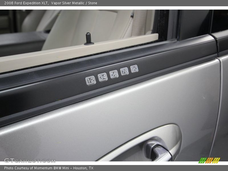 Vapor Silver Metallic / Stone 2008 Ford Expedition XLT