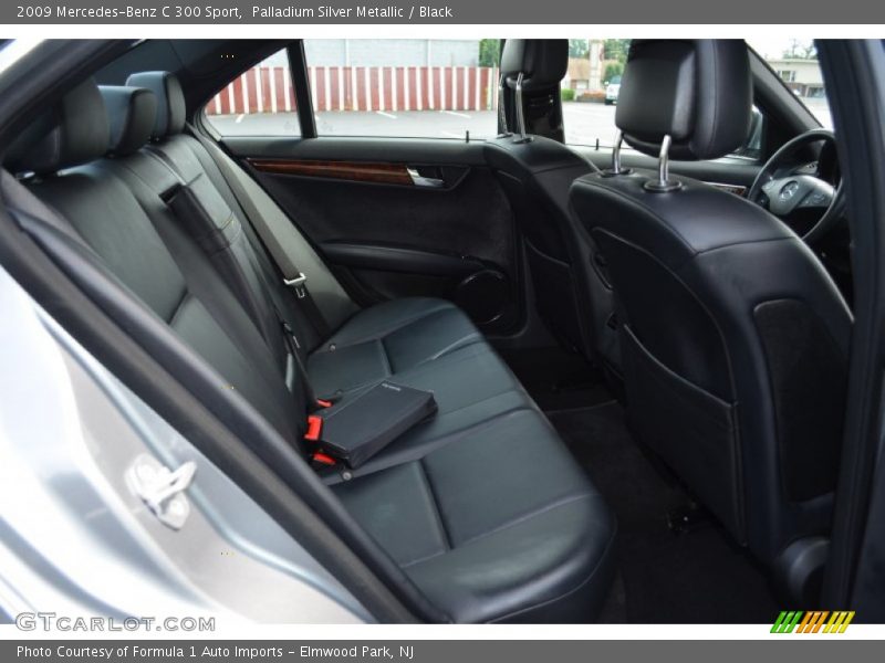 Palladium Silver Metallic / Black 2009 Mercedes-Benz C 300 Sport