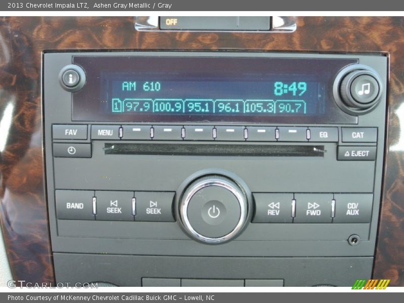 Ashen Gray Metallic / Gray 2013 Chevrolet Impala LTZ