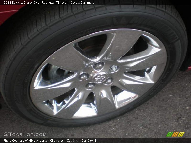 Red Jewel Tintcoat / Cocoa/Cashmere 2011 Buick LaCrosse CXL
