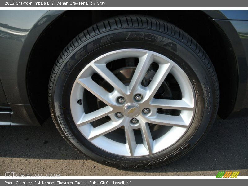 Ashen Gray Metallic / Gray 2013 Chevrolet Impala LTZ