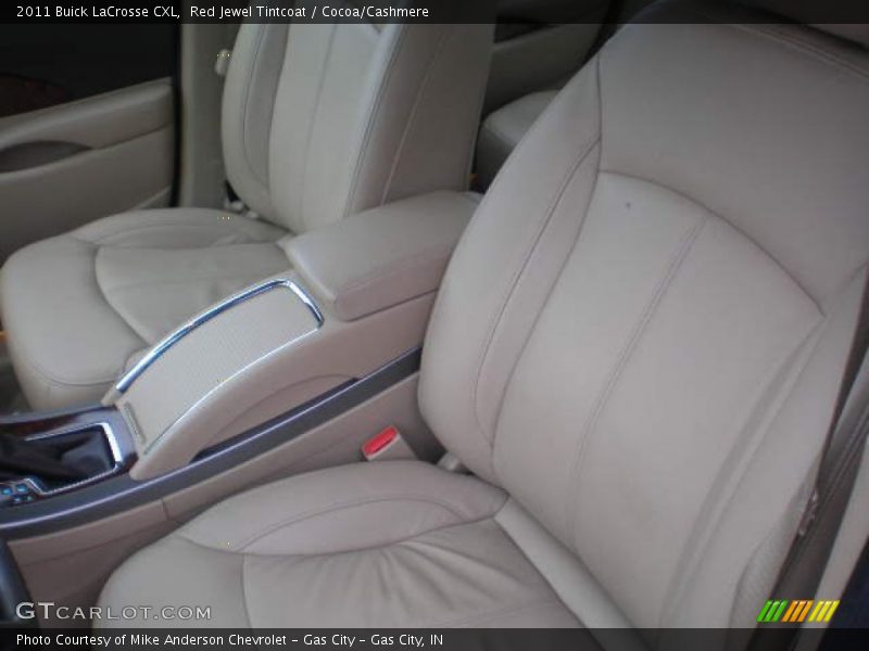 Red Jewel Tintcoat / Cocoa/Cashmere 2011 Buick LaCrosse CXL