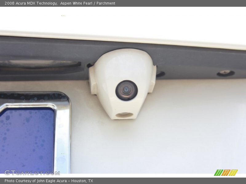Aspen White Pearl / Parchment 2008 Acura MDX Technology