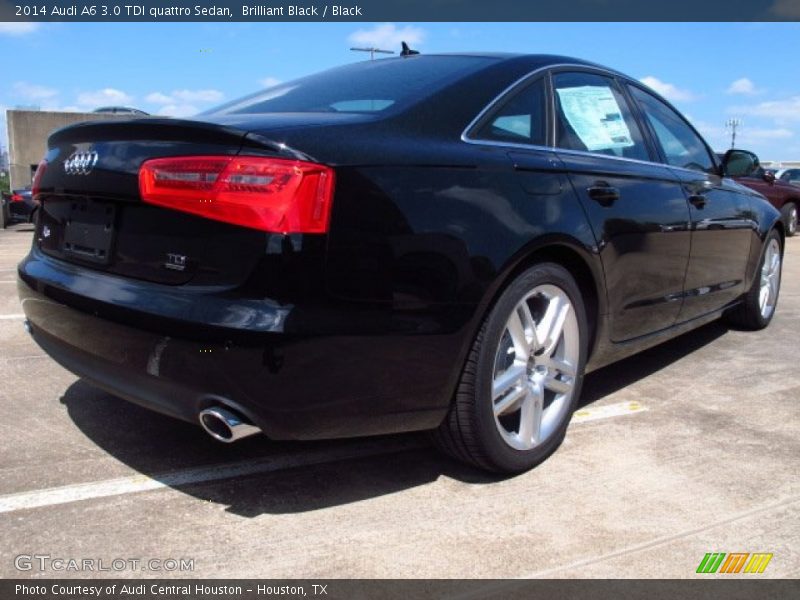 Brilliant Black / Black 2014 Audi A6 3.0 TDI quattro Sedan