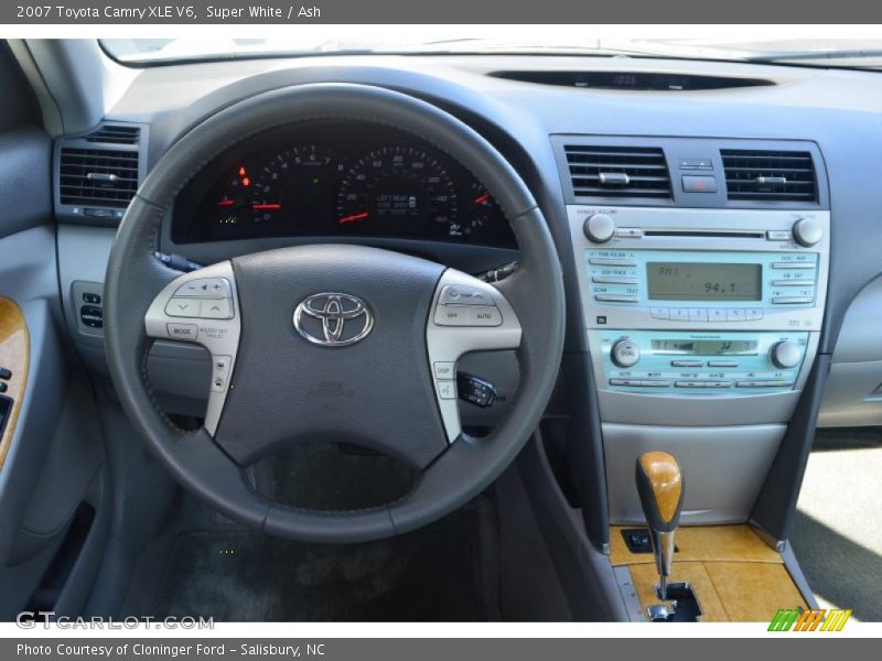 Super White / Ash 2007 Toyota Camry XLE V6