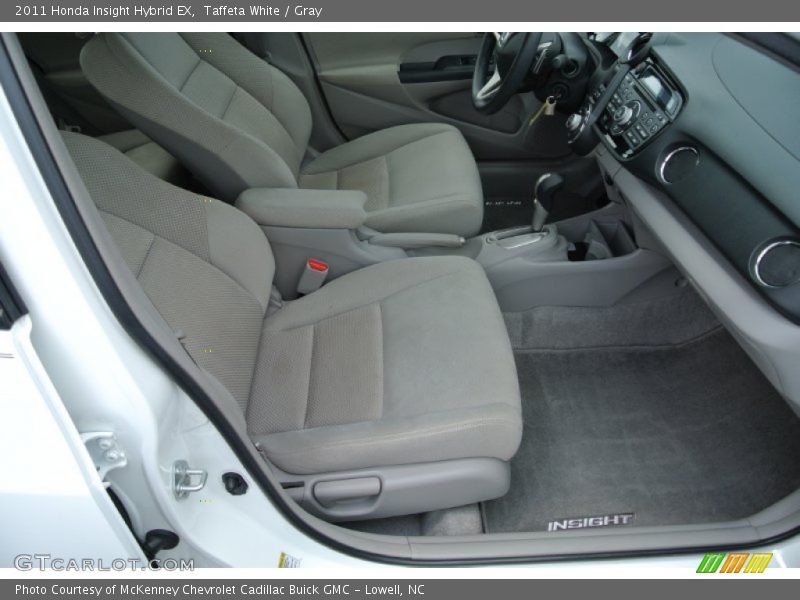 Taffeta White / Gray 2011 Honda Insight Hybrid EX