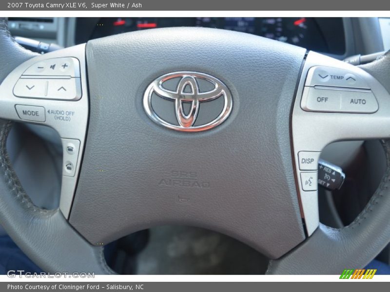Super White / Ash 2007 Toyota Camry XLE V6