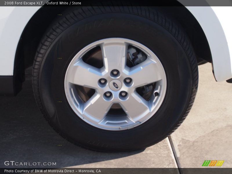 Oxford White / Stone 2008 Ford Escape XLT