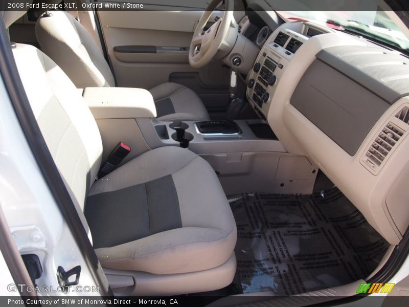 Oxford White / Stone 2008 Ford Escape XLT