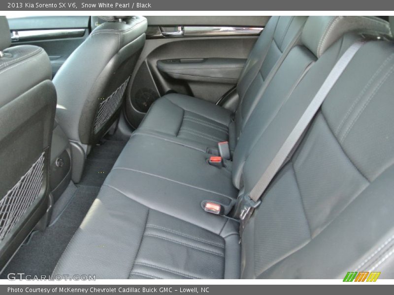 Snow White Pearl / Black 2013 Kia Sorento SX V6