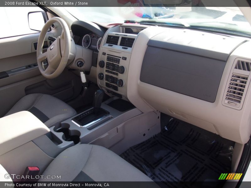 Oxford White / Stone 2008 Ford Escape XLT