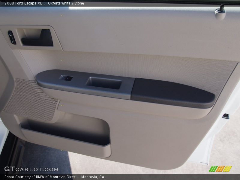 Oxford White / Stone 2008 Ford Escape XLT