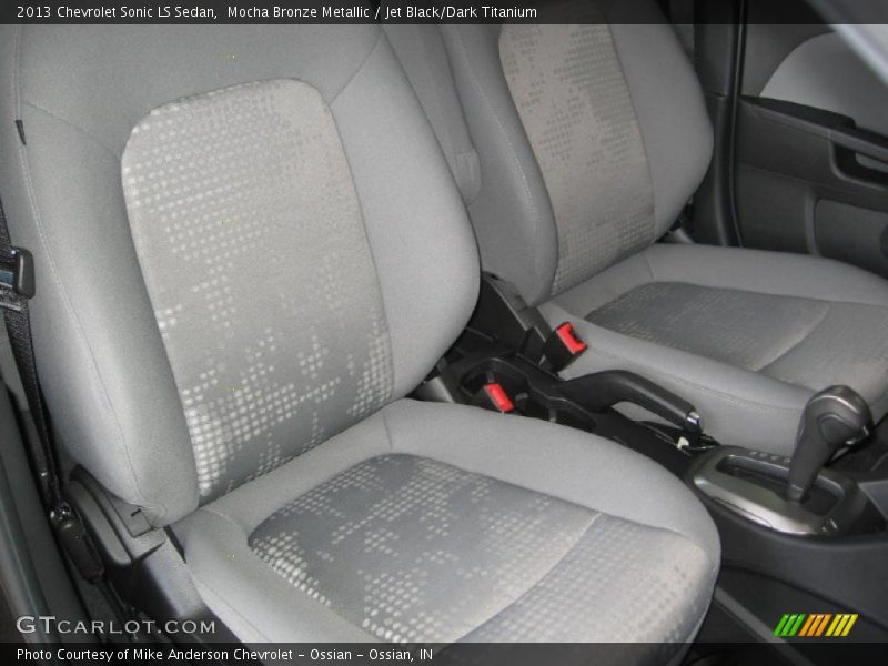 Mocha Bronze Metallic / Jet Black/Dark Titanium 2013 Chevrolet Sonic LS Sedan