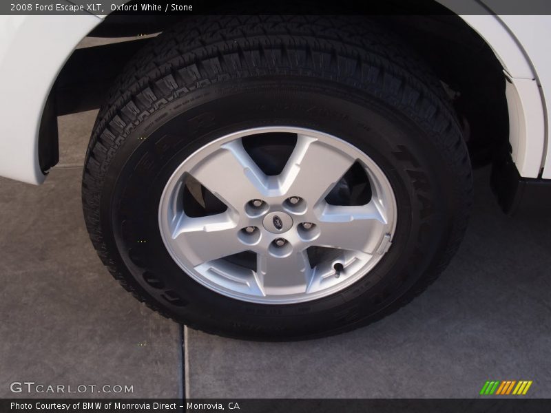 Oxford White / Stone 2008 Ford Escape XLT