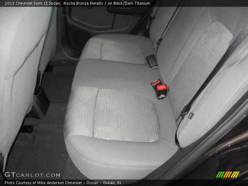Mocha Bronze Metallic / Jet Black/Dark Titanium 2013 Chevrolet Sonic LS Sedan