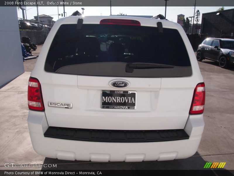 Oxford White / Stone 2008 Ford Escape XLT