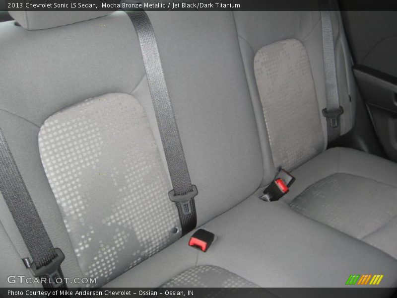 Mocha Bronze Metallic / Jet Black/Dark Titanium 2013 Chevrolet Sonic LS Sedan