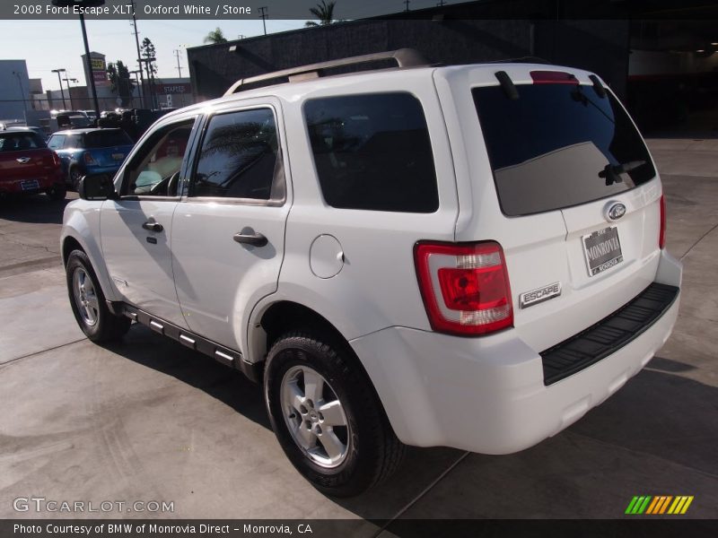 Oxford White / Stone 2008 Ford Escape XLT