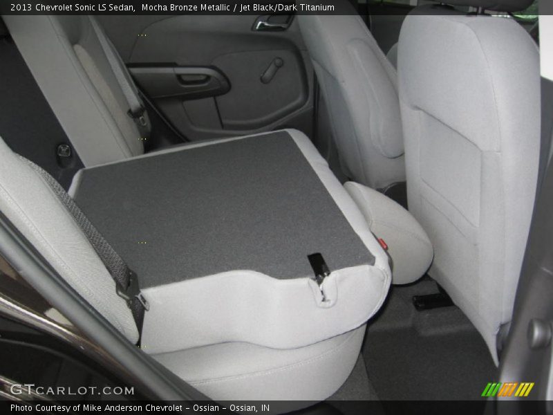 Mocha Bronze Metallic / Jet Black/Dark Titanium 2013 Chevrolet Sonic LS Sedan