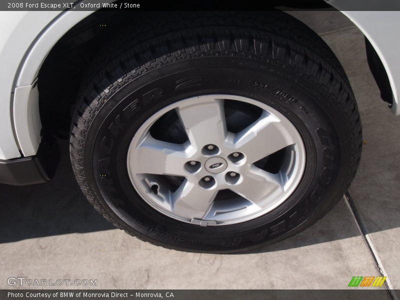 Oxford White / Stone 2008 Ford Escape XLT