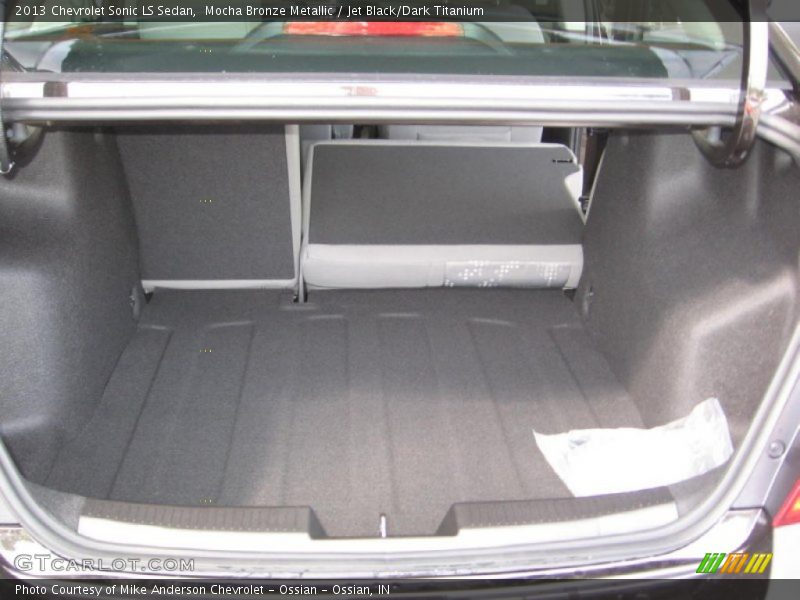 Mocha Bronze Metallic / Jet Black/Dark Titanium 2013 Chevrolet Sonic LS Sedan