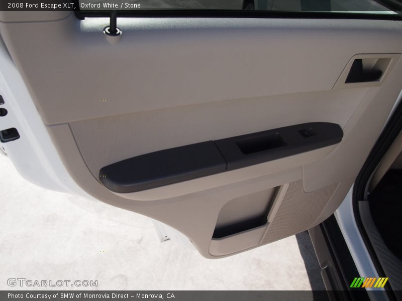 Oxford White / Stone 2008 Ford Escape XLT