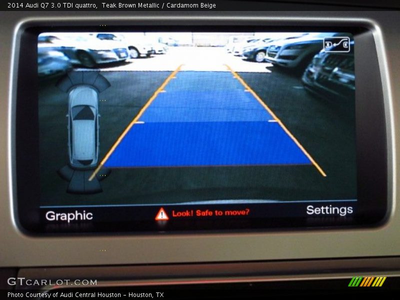 Controls of 2014 Q7 3.0 TDI quattro