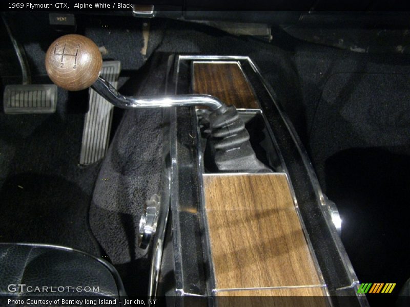 Alpine White / Black 1969 Plymouth GTX