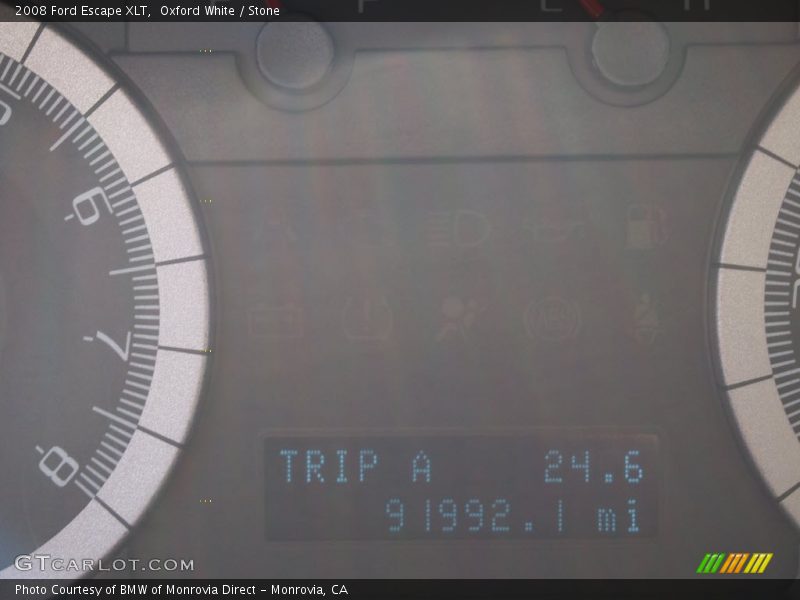 Oxford White / Stone 2008 Ford Escape XLT