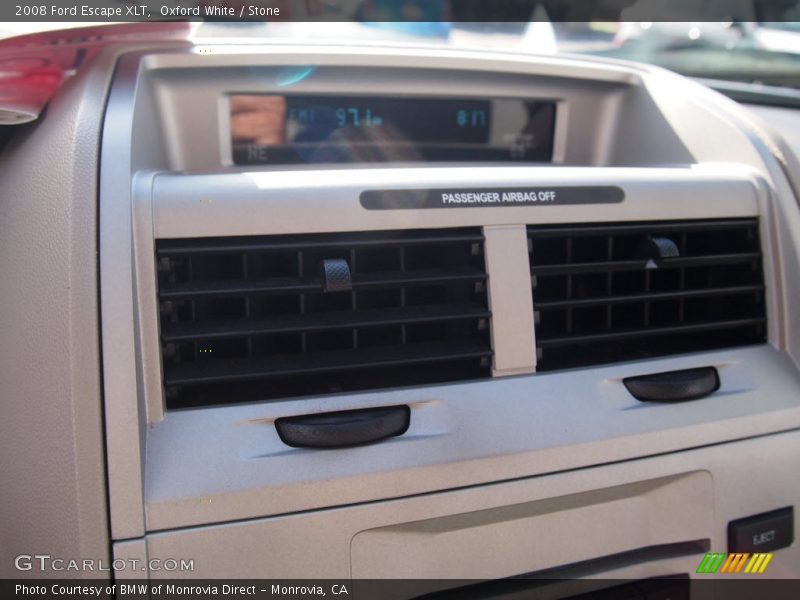 Oxford White / Stone 2008 Ford Escape XLT