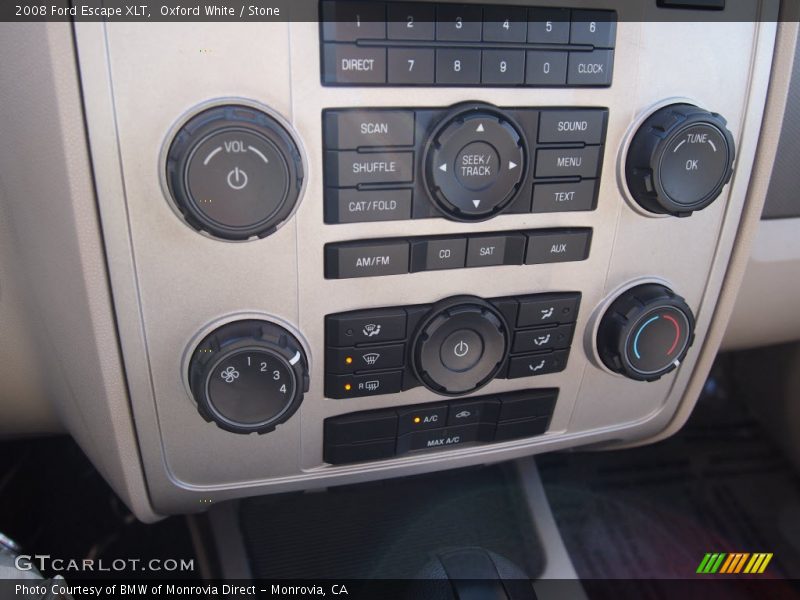 Oxford White / Stone 2008 Ford Escape XLT