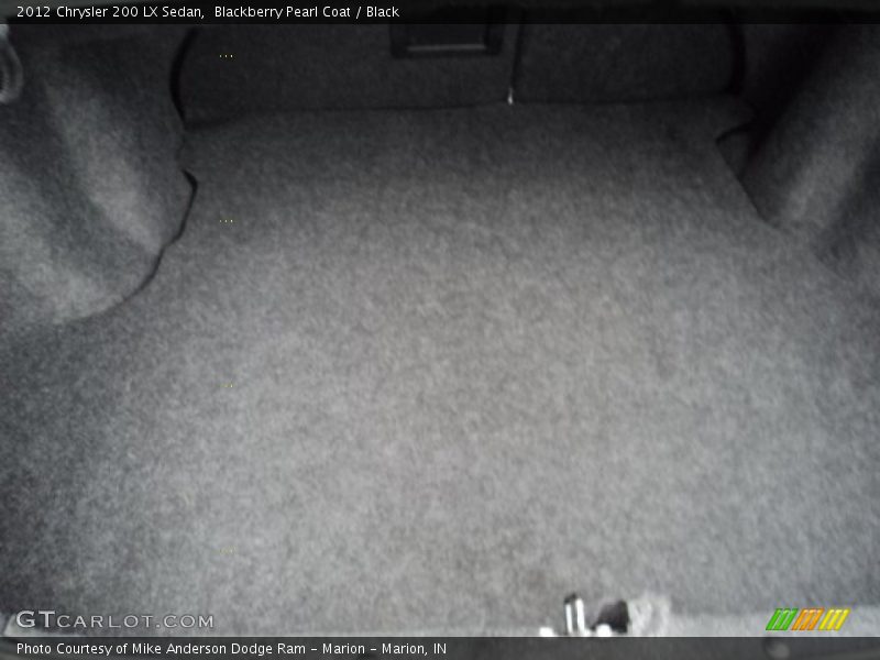 Blackberry Pearl Coat / Black 2012 Chrysler 200 LX Sedan