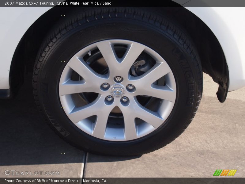 Crystal White Pearl Mica / Sand 2007 Mazda CX-7 Touring