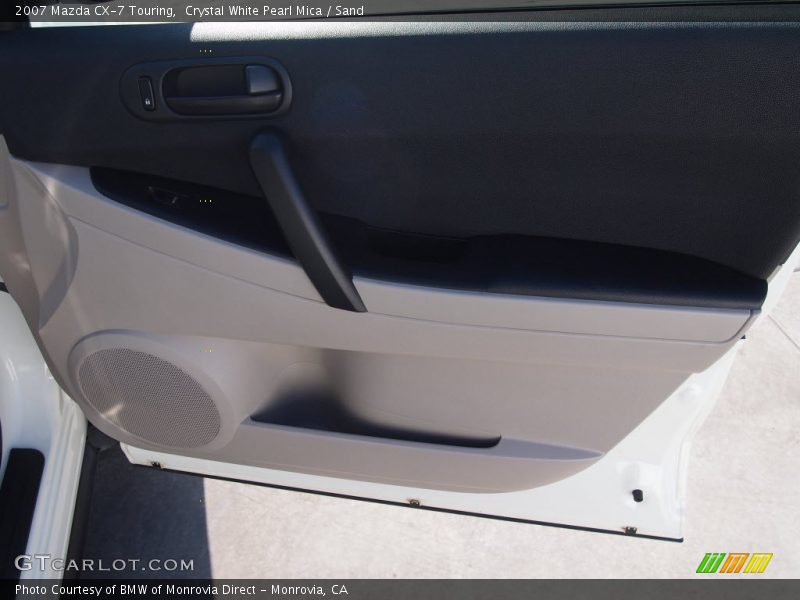 Crystal White Pearl Mica / Sand 2007 Mazda CX-7 Touring