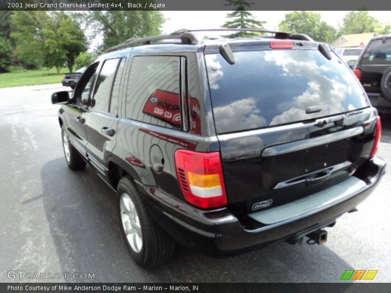 Black / Agate 2001 Jeep Grand Cherokee Limited 4x4