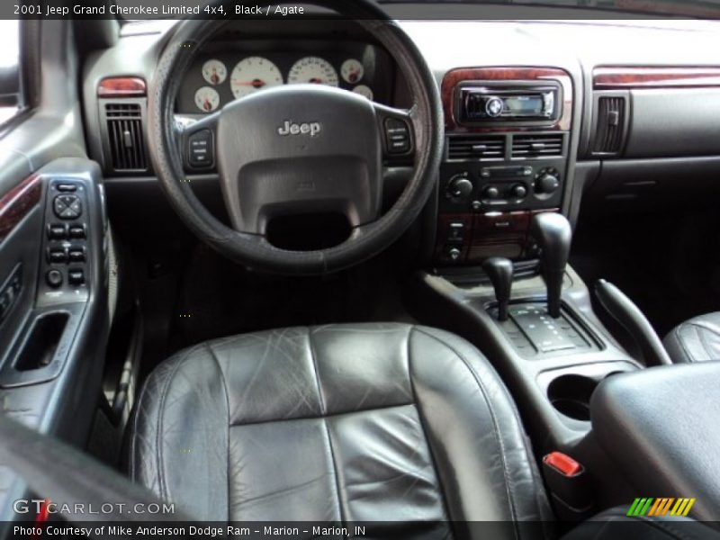 Black / Agate 2001 Jeep Grand Cherokee Limited 4x4