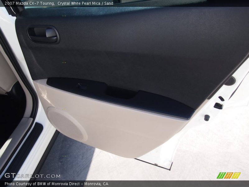 Crystal White Pearl Mica / Sand 2007 Mazda CX-7 Touring