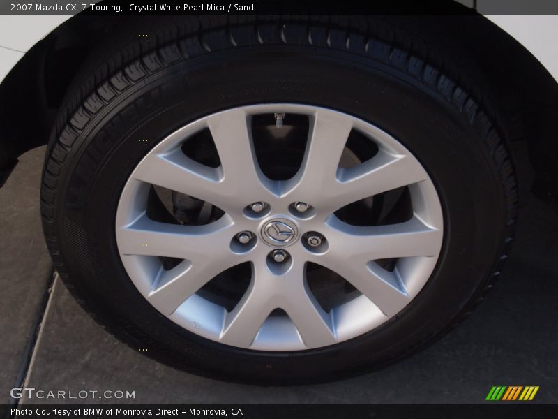 Crystal White Pearl Mica / Sand 2007 Mazda CX-7 Touring