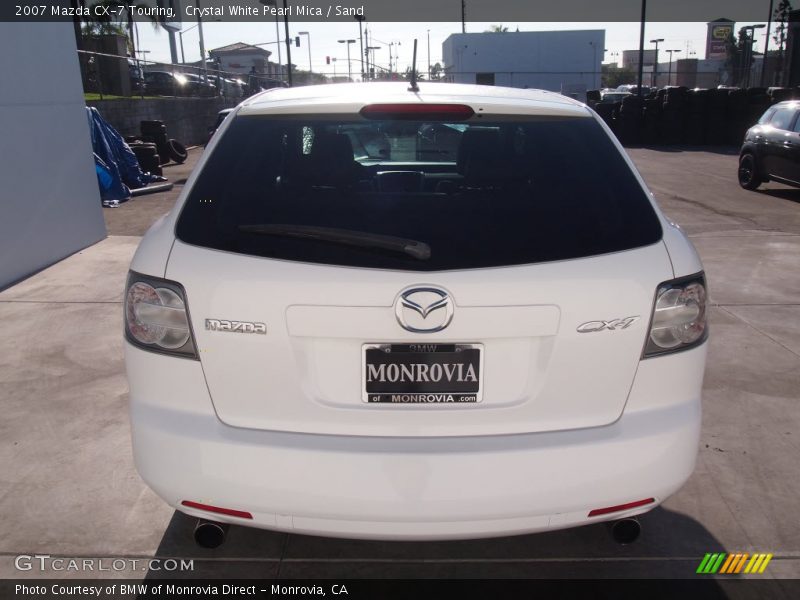 Crystal White Pearl Mica / Sand 2007 Mazda CX-7 Touring