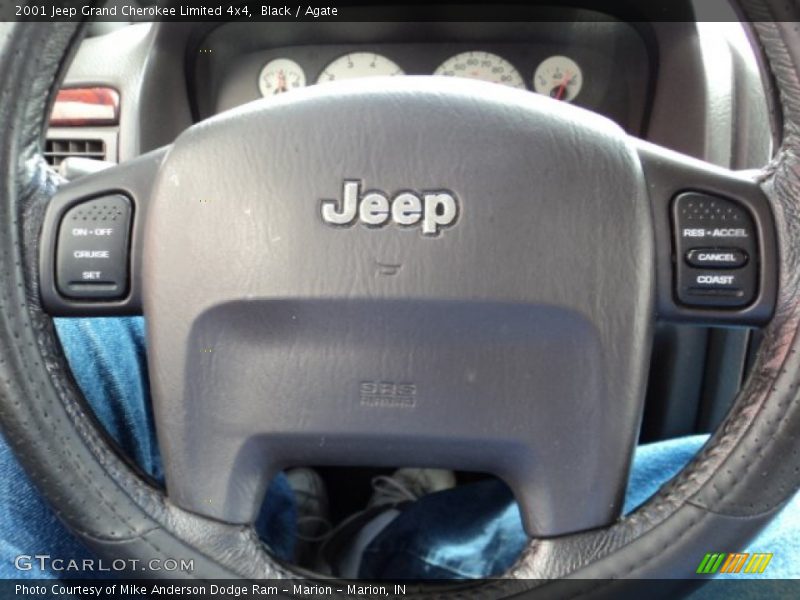 Black / Agate 2001 Jeep Grand Cherokee Limited 4x4