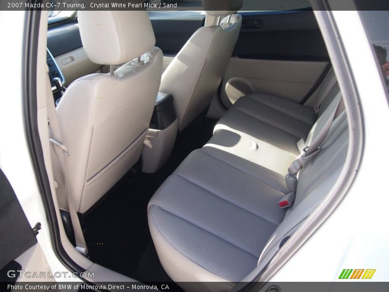 Crystal White Pearl Mica / Sand 2007 Mazda CX-7 Touring