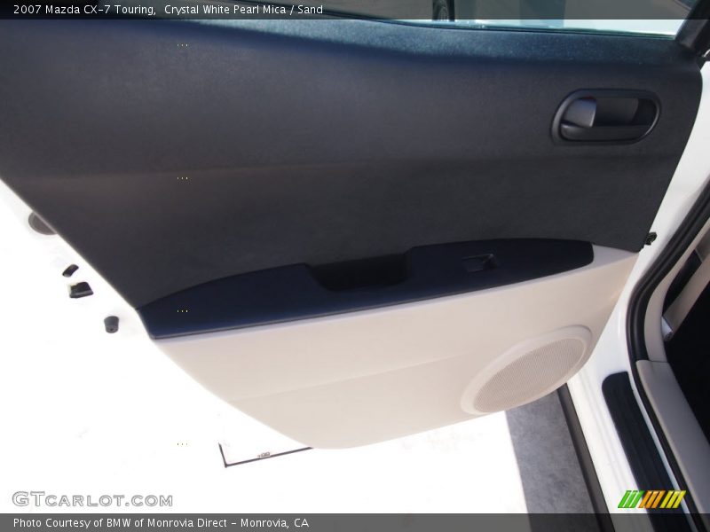 Crystal White Pearl Mica / Sand 2007 Mazda CX-7 Touring